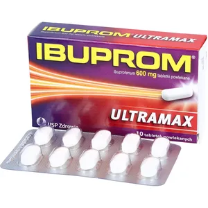 Ibuprom Ultramax 600 mg, 10 tabletek powlekanych
