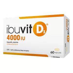 Ibuvit D3 4000 IU, 60 kapsułek