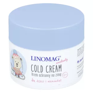 LINOMAG COLD CREAM - krem ochronny na zimę dla dzieci, 50 ml