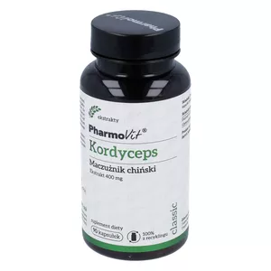 PharmoVit Kordyceps, maczużnik chiński, 90 kapsułek