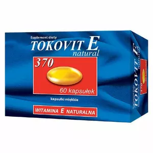 Tokovit E 370 natural, 60 kapsułek
