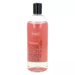 ziaja - żel pod prysznic czerwona porzeczka, 500 ml