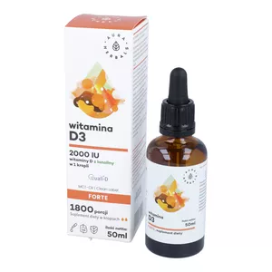 Aura Herbals Witamina D3 Forte (2000IU), 50 ml