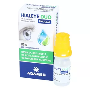 Hialeye Duo Emulsja - krople do oczu, 10 ml
