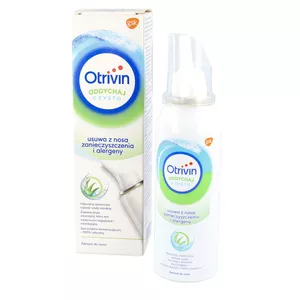 Otrivin - Oddychaj Czysto, aerozol do nosa, dla dorosłych i dzieci od 6 lat, 100 ml