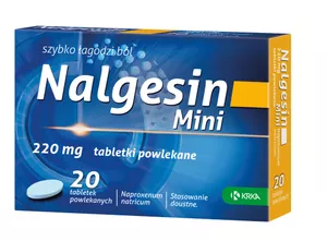 Nalgesin Mini 220 mg, 20 tabletek powlekanych