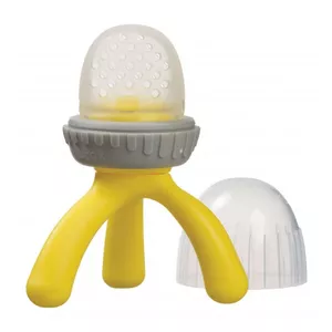 B.BOX - gryzak silikonowy do podawania pokarmów, Lemon Sherbet, 1 sztuka