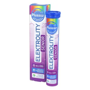 Plusssz Elektrolity Senior, 24 tabletki musujące