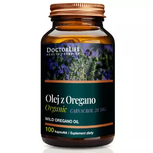 Doctor Life Olej z oregano, 100 kapsułek