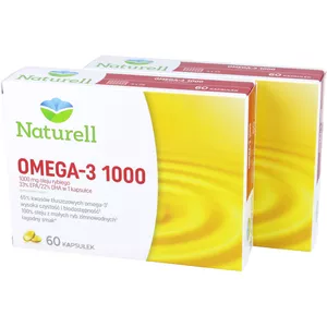 ZESTAW: 2 x Naturell Omega-3 1000, 60 kapsułek