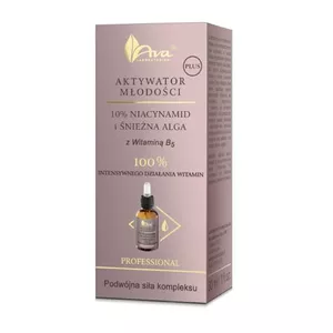 AVA Aktywator Młodości Plus - Niacynamid i Śnieżna Alga z witaminą B5, 30 ml
