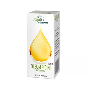 Oleum Ricini 14,37 g/15 ml, płyn doustny, 105 ml