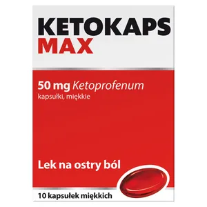 Ketokaps Max 50 mg, 10 kapsułek miękkich