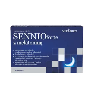 SennioForte z melatoniną, 30 kapsułek
