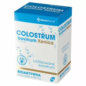 Xenico Colostrum Bovinum, 60 kapsułek