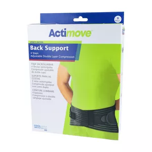 Actimove - orteza lędźwiowo- krzyżowa, rozmiar S, czarna, 75541-20, 1 sztuka