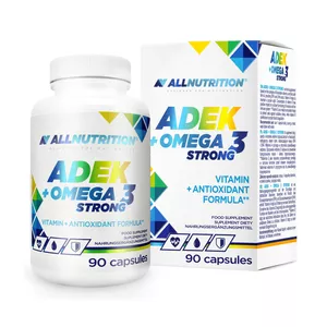 ALLNUTRITION ADEK + Omega 3 strong, 90 kapsułek