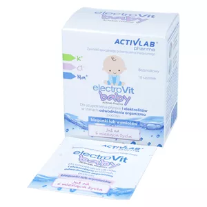 Activlab Pharma ElectroVit Baby, od 6 miesiąca życia, 10 saszetek
