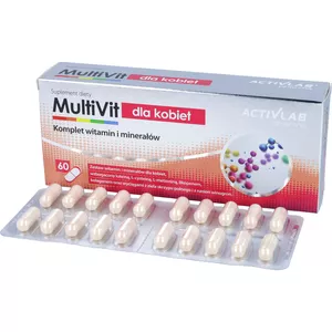 Activlab MultiVit dla kobiet, 60 kapsułek