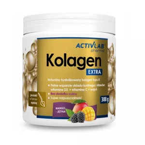 Activlab Kolagen Extra, mango-jeżyna, 300 g