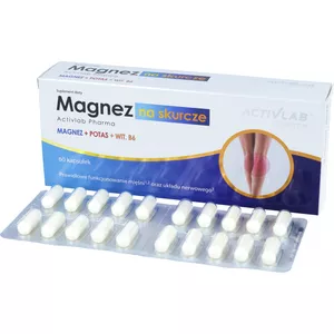 Activlab Magnez + Potas + B6, 60 kapsułek