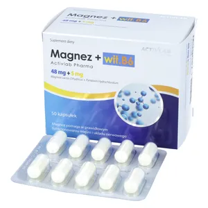 Activlab Magnez + B6, 50 kapsułek