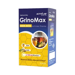Activlab GrinoMax Imbir-miód, 10 g x 10 saszetek
