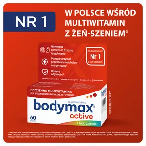 Bodymax Active, 60 tabletek