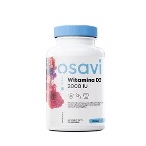 Osavi Witamina D3 2000 IU, 120 kapsułek