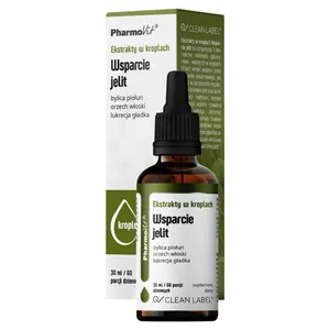 PharmoVit Ekstrakty w kroplach Wsparcie jelit, 30 ml
