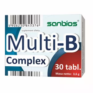 Sanbios Multi-B-Complex, 30 tabletek