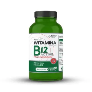 XeniVit Witamina B12 Active 500 µg metylokobalaminy, 90 kapsułek