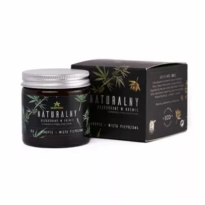 HEMPKING - naturalny dezodorant konopny dla mężczyzn z CBD i miętą pieprzową, 65 g