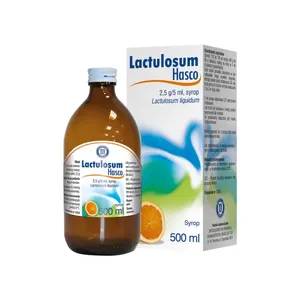 Lactulosum Hasco 2,5 g/5 ml, syrop, 500 ml