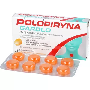 Polopiryna Gardło 8,75 mg, 16 pastylek