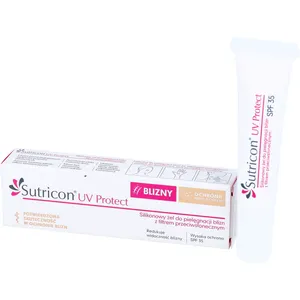 SUTRICON UV Protect - silikonowy żel do pielęgnacji blizn, 15 ml