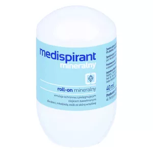medispirant - mineralny roll-on, ochrona przed potem, 40 ml