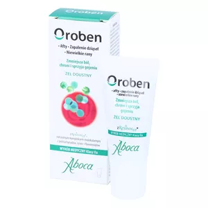 Aboca Oroben - żel doustny na afty i pleśniawki, 15 ml