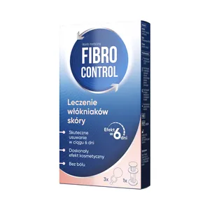 Zdrovit - Fibrocontrol, leczenie włókniaków skóry, 3 plastry
