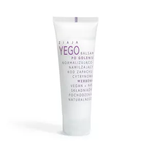ziaja yego - balsam po goleniu normalizująco-nawilżający, kod zapachu: cytrynowa werbena, 80 ml