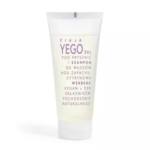 ziaja yego - żel pod prysznic i szampon do włosów, kod zapachu: cytrynowa werbena, 200 ml