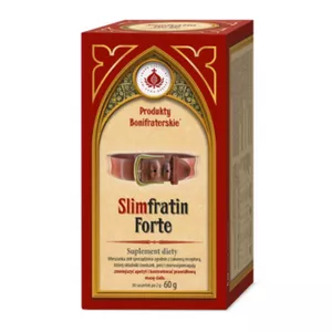 Produkty Bonifraterskie Slimfratin Forte, mieszanka ziołowa na prawidłowe trawienie, 30 saszetek