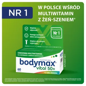 Bodymax 50+ Vital, 60 tabletek