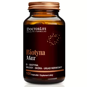 DoctorLife Biotyna Max, 100 kapsułek