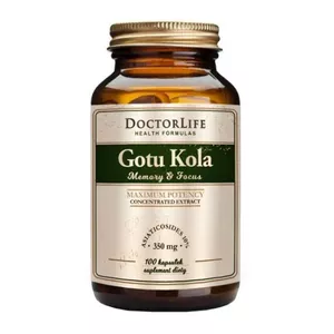Doctor Life Gotu Kola, 100 kapsułek