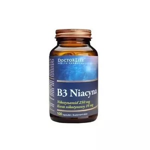 Doctor Life Niacinamide B3, 100 kapsułek