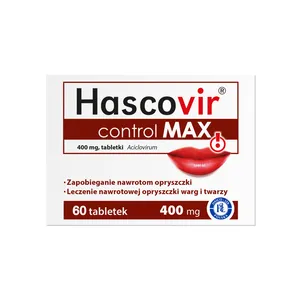 Hascovir Control MAX 400 mg, 60 tabletek