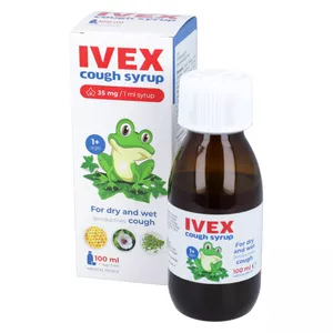 IVEX - syrop na kaszel suchy i mokry, 100 ml