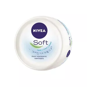 Nivea Soft - krem intensywnie nawilżający z olejkiem jojoba i witaminą E, 100 ml