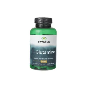 Swanson L-Glutamina, 100 kapsułek